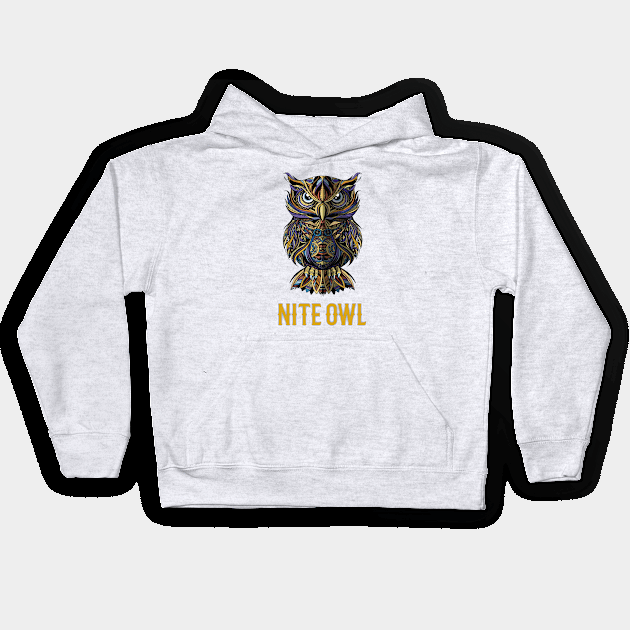 Nite owl Kids Hoodie by Dorran